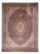 Täbriz - 50 Raj Teppich 304x390cm - Perserteppich - schwarz