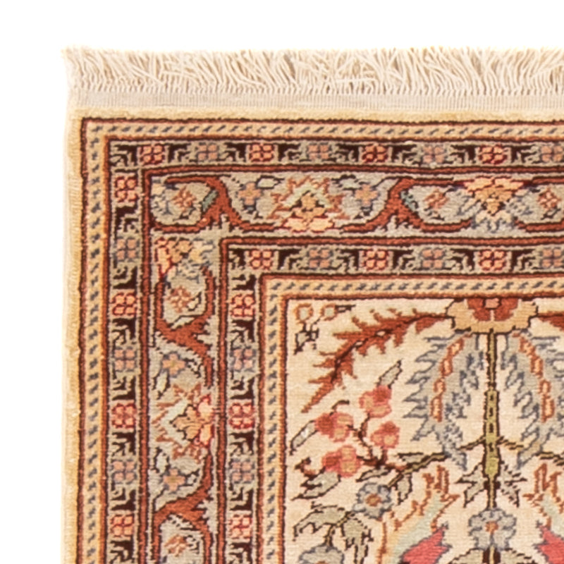 Hereke Teppich 39x58cm - Orientteppich - beige