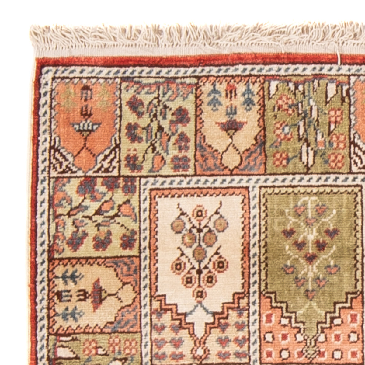 Hereke Teppich 45x59cm - Orientteppich - mehrfarbig