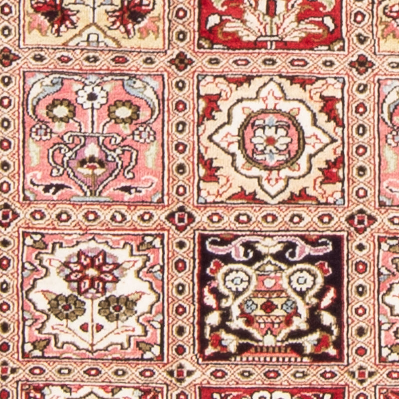 Ghom - Seide Teppich 58x71cm - Perserteppich - mehrfarbig