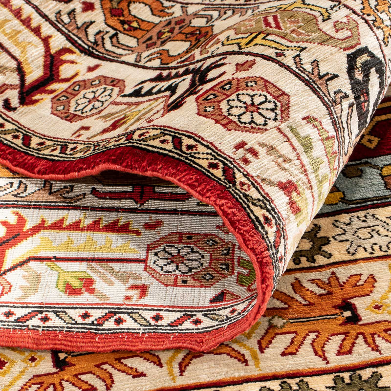 Hereke Teppich 72x119cm - Orientteppich - mehrfarbig