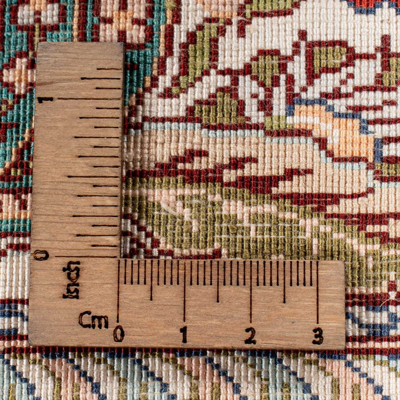Hereke Teppich 62x91cm - Orientteppich - mehrfarbig