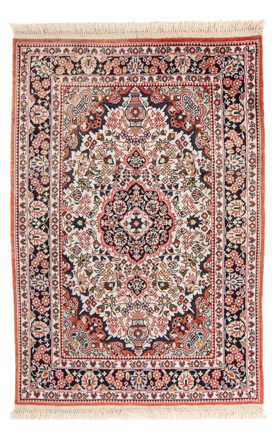 China Seide Teppich 63x91cm - Orientteppich - beige