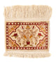 Hereke Teppich 17x25cm - Orientteppich - beige