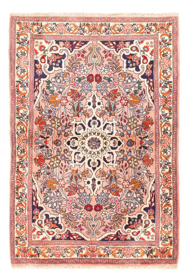 Sarough Teppich 110x170cm - Perserteppich - hellrot