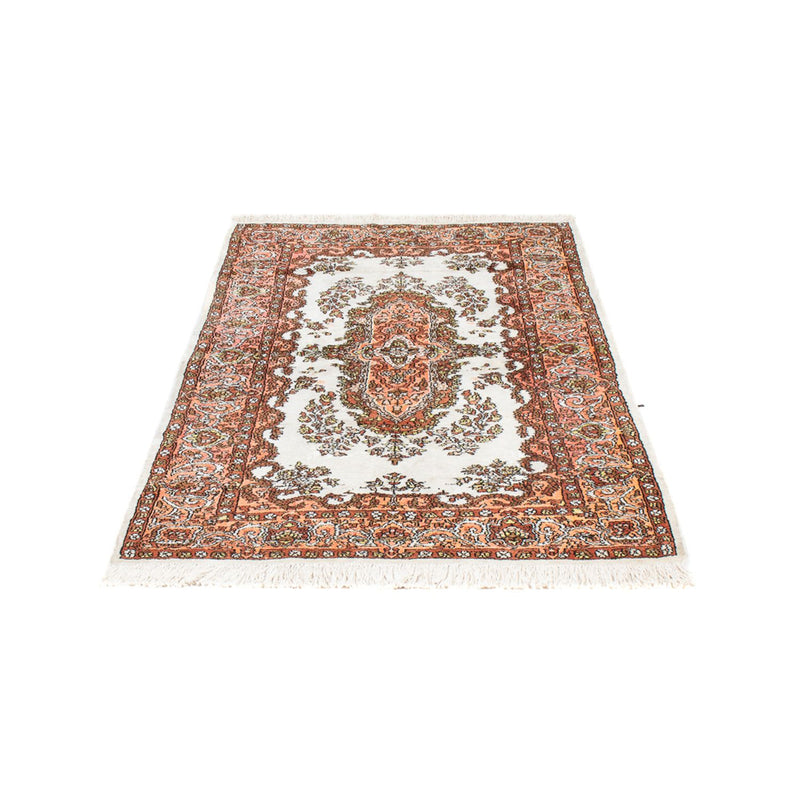 Kaschmir Seide Teppich 93x158cm - Orientteppich - beige