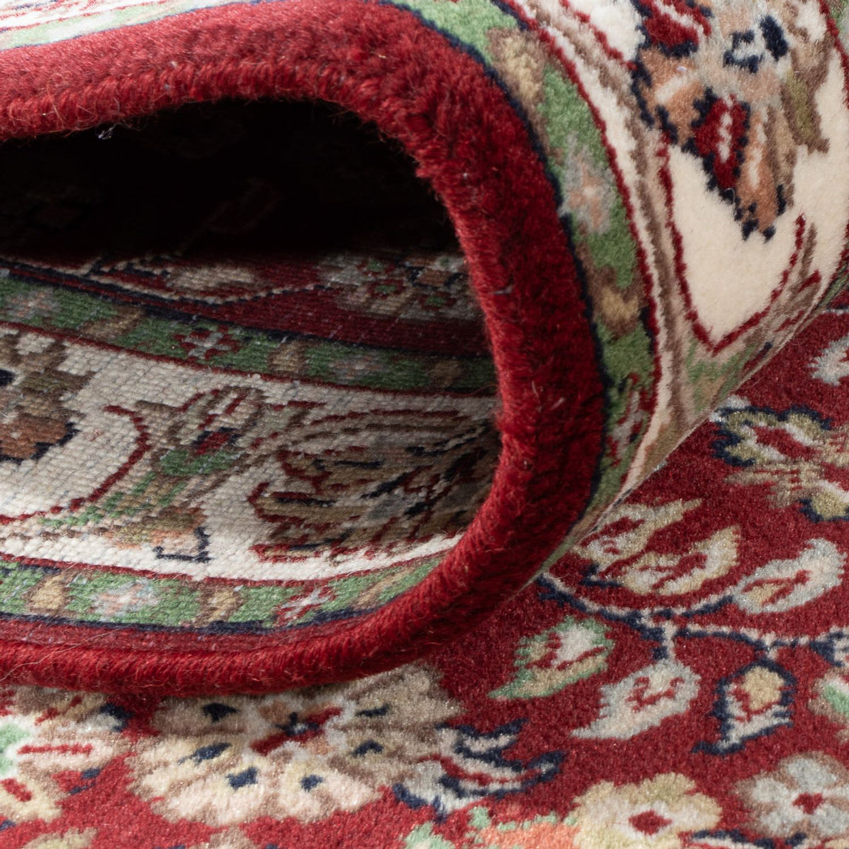 Indo Bidjar Teppich 70x253cm - Orientteppich - dunkelbeige