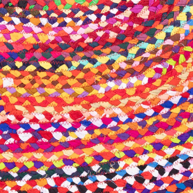 Juteteppich ML-Indigostripy