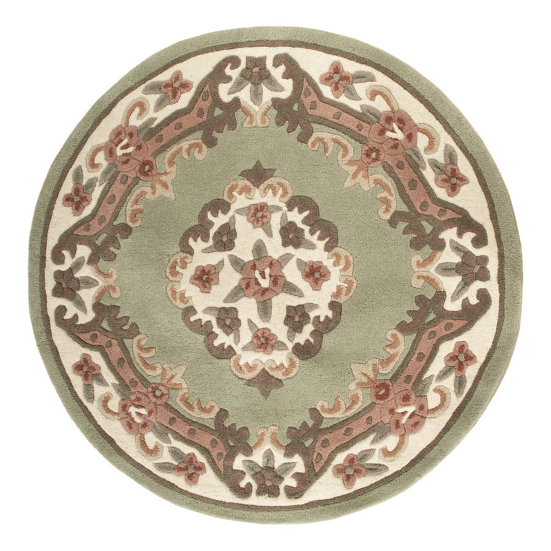 China Teppich 120x120cm - Orientteppich - mehrfarbig