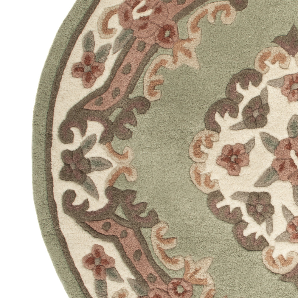 China Teppich 120x120cm - Orientteppich - mehrfarbig
