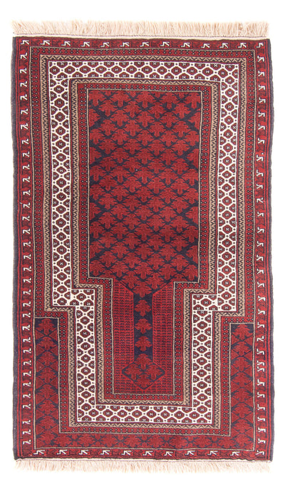 Belutsch Teppich 92x154cm - Orientteppich - rot