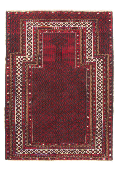 Belutsch Teppich 103x155cm - Orientteppich - dunkelblau