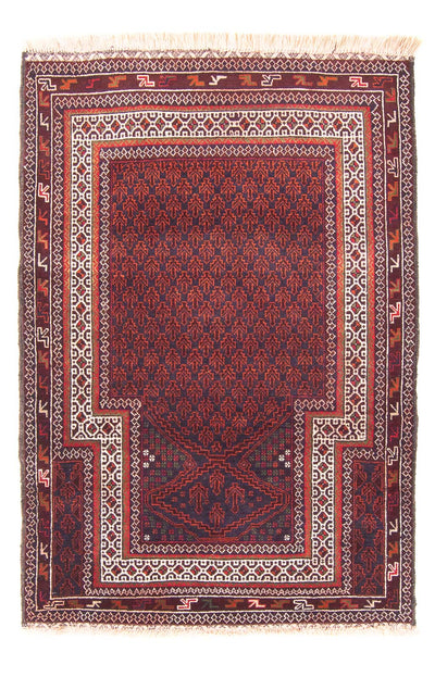 Belutsch Teppich 99x146cm - Orientteppich - dunkelblau