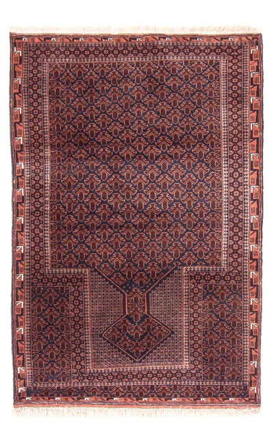 Belutsch Teppich 93x138cm - Orientteppich - dunkelblau