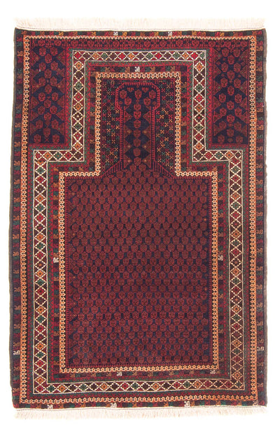 Belutsch Teppich 96x147cm - Orientteppich - blau