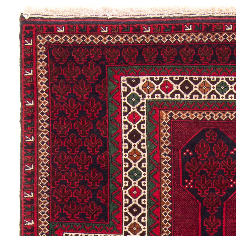 Belutsch Teppich 89x142cm - Orientteppich - blau