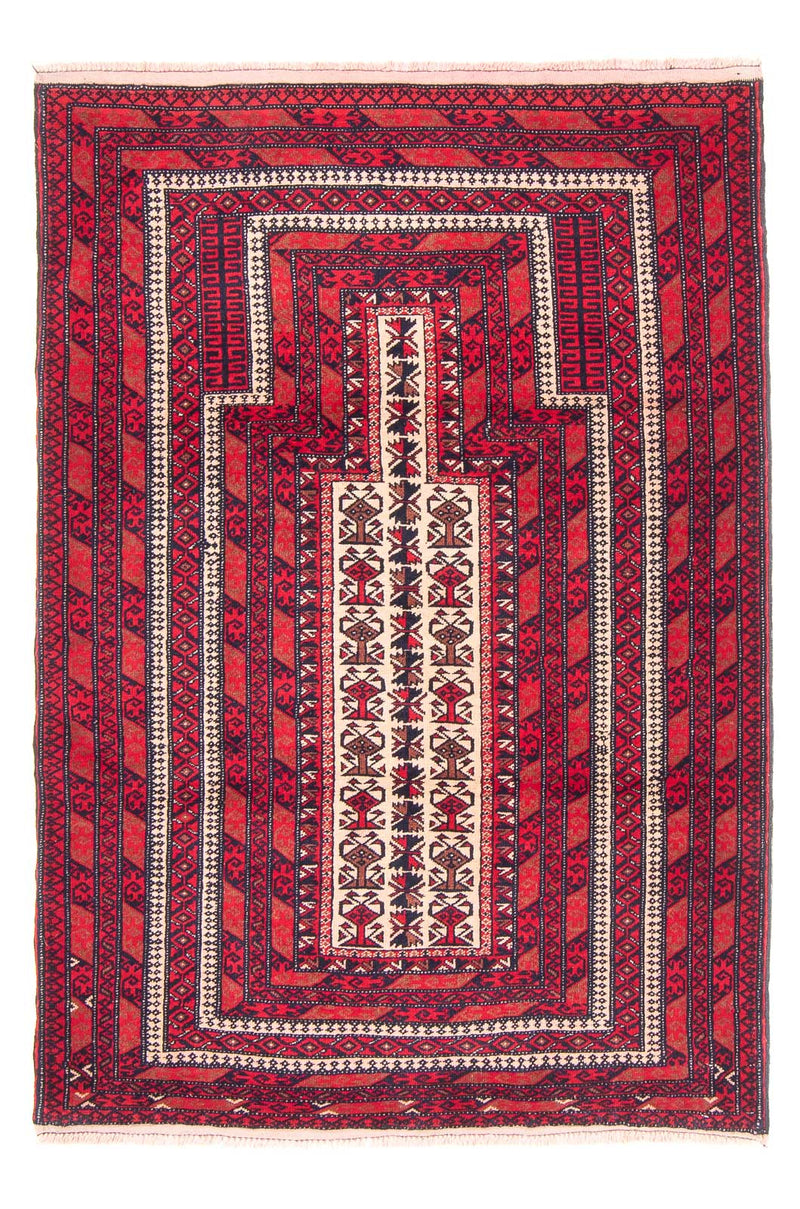 Belutsch Teppich 100x135cm - Orientteppich - beige
