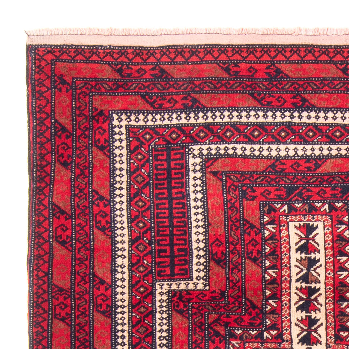 Belutsch Teppich 100x135cm - Orientteppich - beige