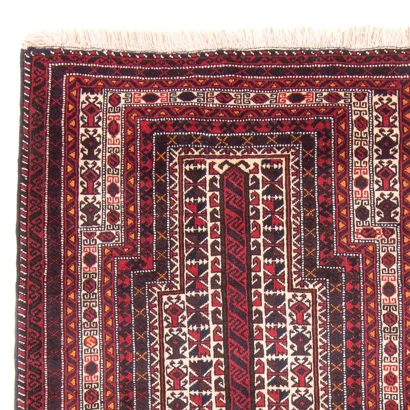 Belutsch Teppich - Gebetsteppich - 102 x 150 cm - beige