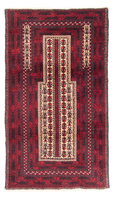 Belutsch Teppich 93x154cm - Orientteppich - beige