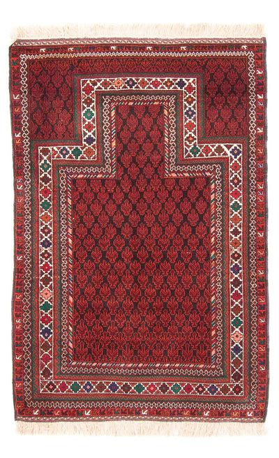 Belutsch Teppich 103x155cm - Orientteppich - rot