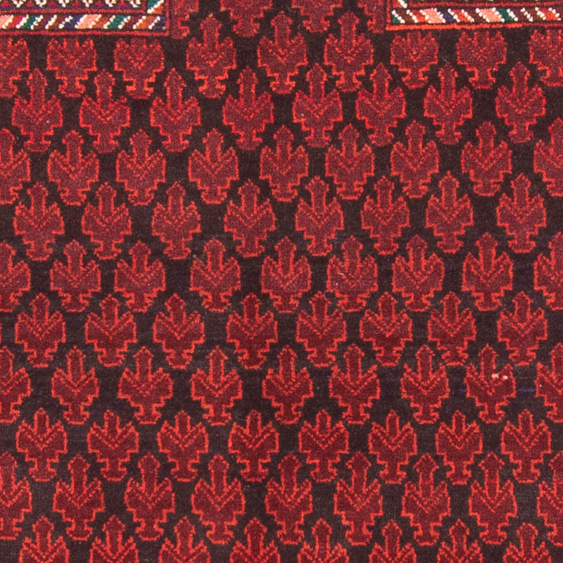Belutsch Teppich 103x155cm - Orientteppich - rot