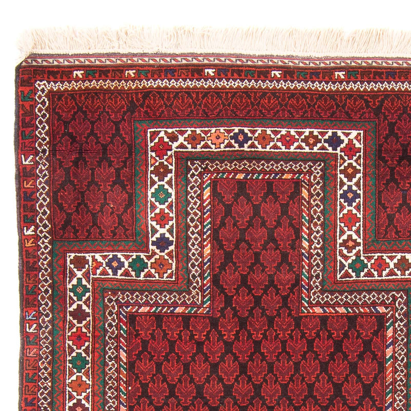 Belutsch Teppich 103x155cm - Orientteppich - rot