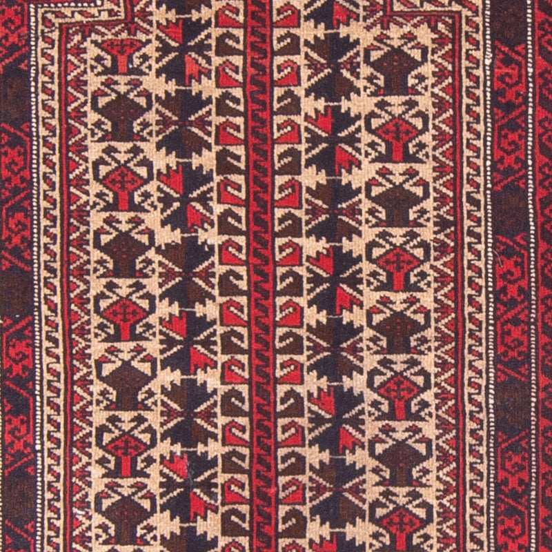 Belutsch Teppich 90x135cm - Orientteppich - beige