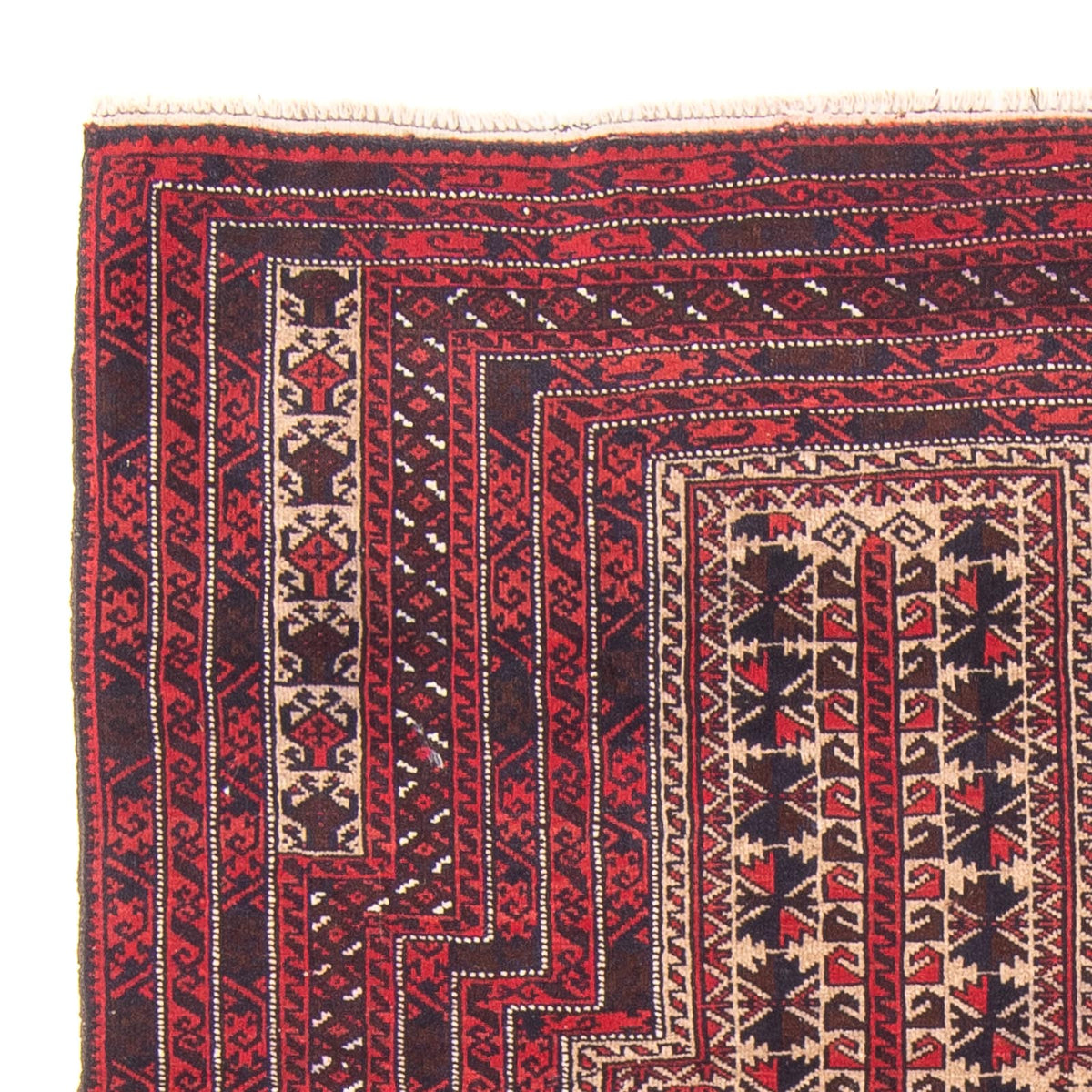 Belutsch Teppich 90x135cm - Orientteppich - beige