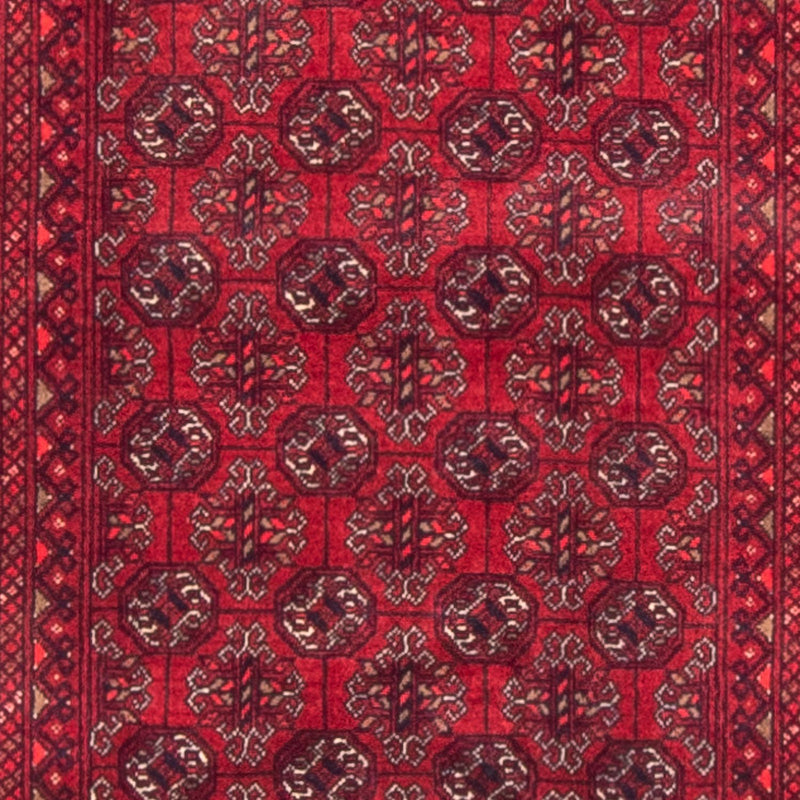 Läufer Afghan - Buchara - 80 x 290 cm - rot