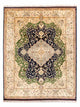 Afghan Teppich 296x389cm - Orientteppich - dunkelblau