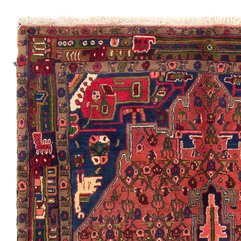 Perserteppich - Nomadic - 150 x 255 cm - rot