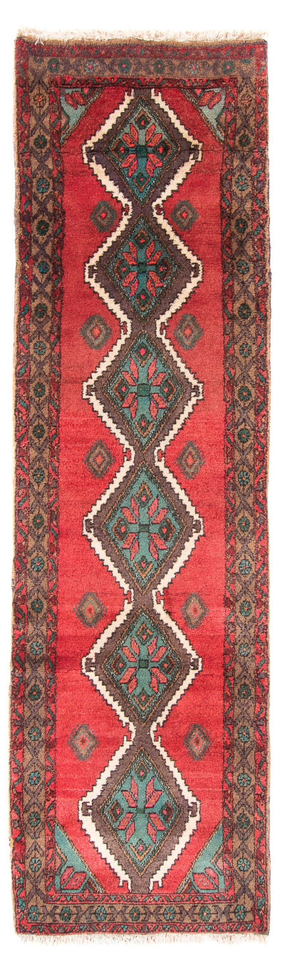 Hamadan Teppich 80x275cm - Perserteppich - terrakotta