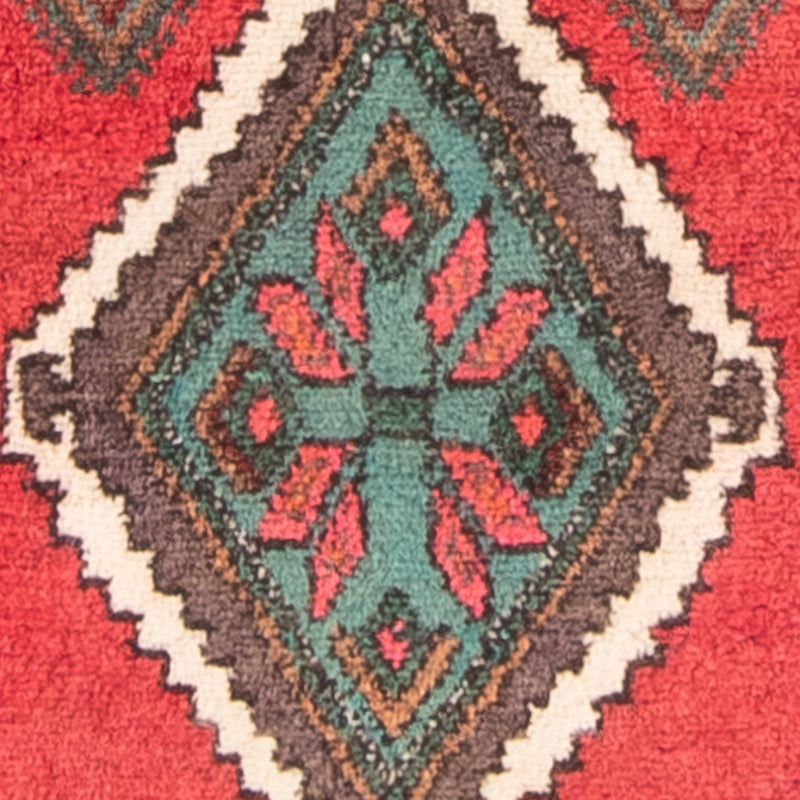 Hamadan Teppich 80x275cm - Perserteppich - terrakotta