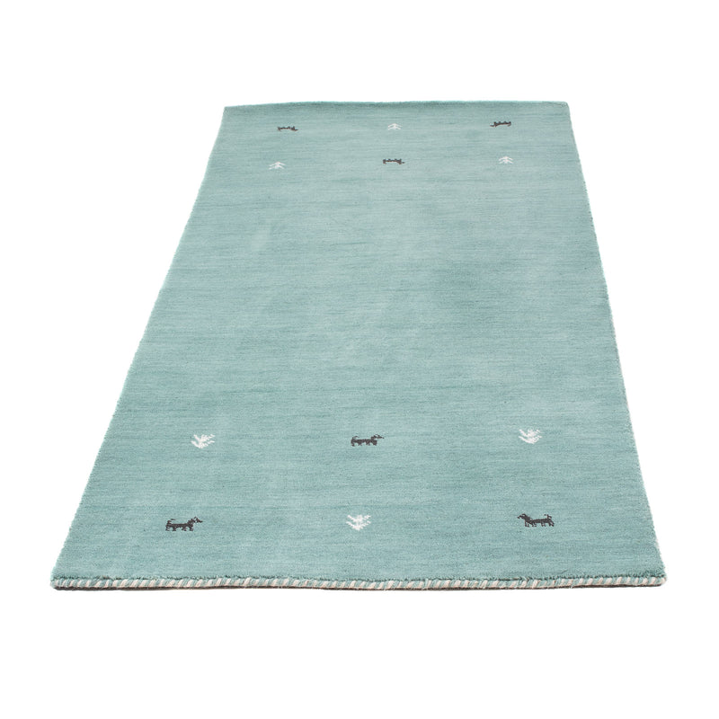 Läufer Gabbeh - Softy - 75 x 200 cm - hellblau