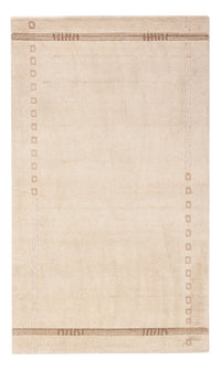 Nepal Teppich 91x155cm - Wollteppich - creme – product image