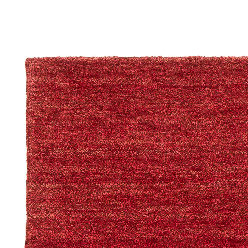 Loribaft Loom Teppich 80x200cm - Wollteppich - rot