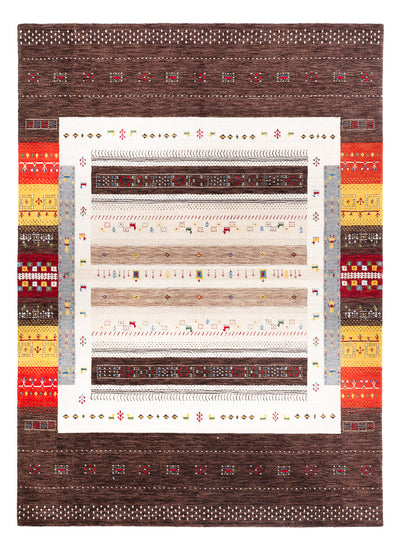 Loribaft Loom Teppich 170x240cm - Wollteppich - mehrfarbig