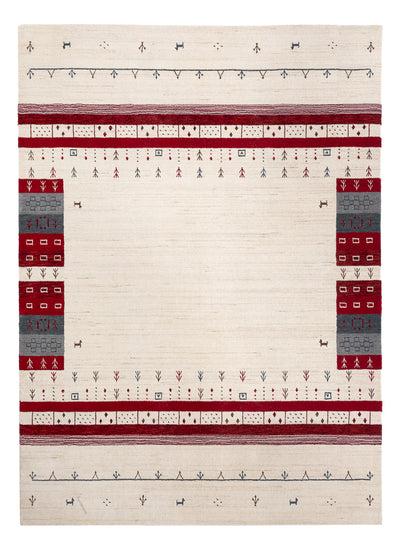 Loribaft Loom Teppich 170x240cm - Wollteppich - mehrfarbig