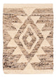 Wollteppich 60x90cm - hellbeige