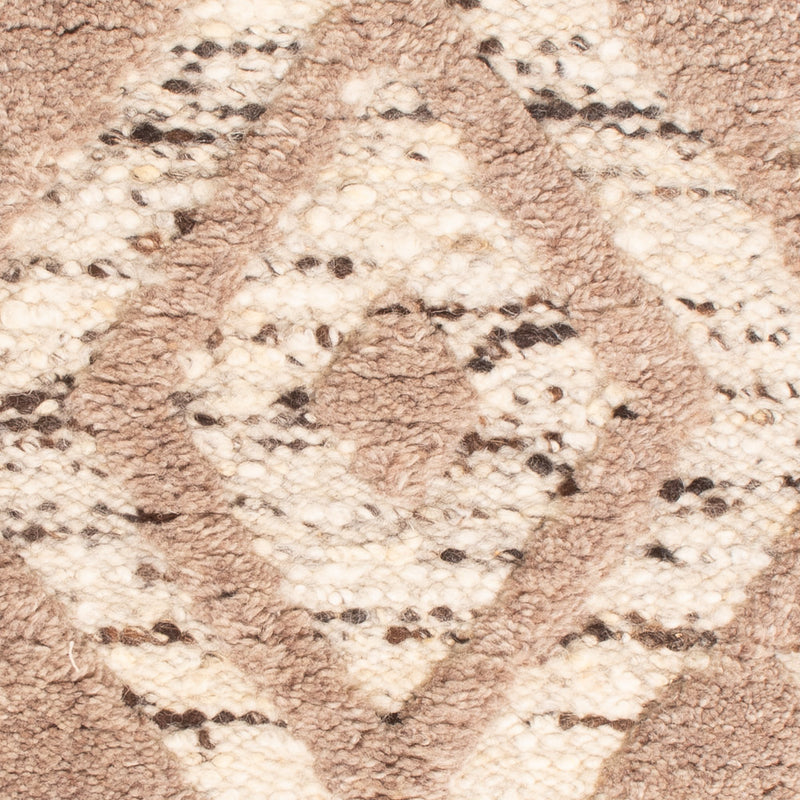 Wollteppich 60x90cm - hellbeige