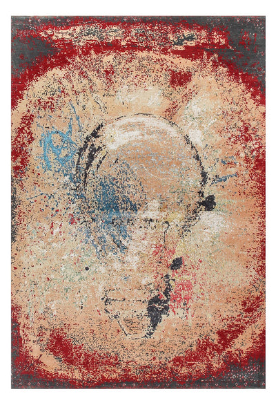 Designer Teppich 160x240cm - mehrfarbig