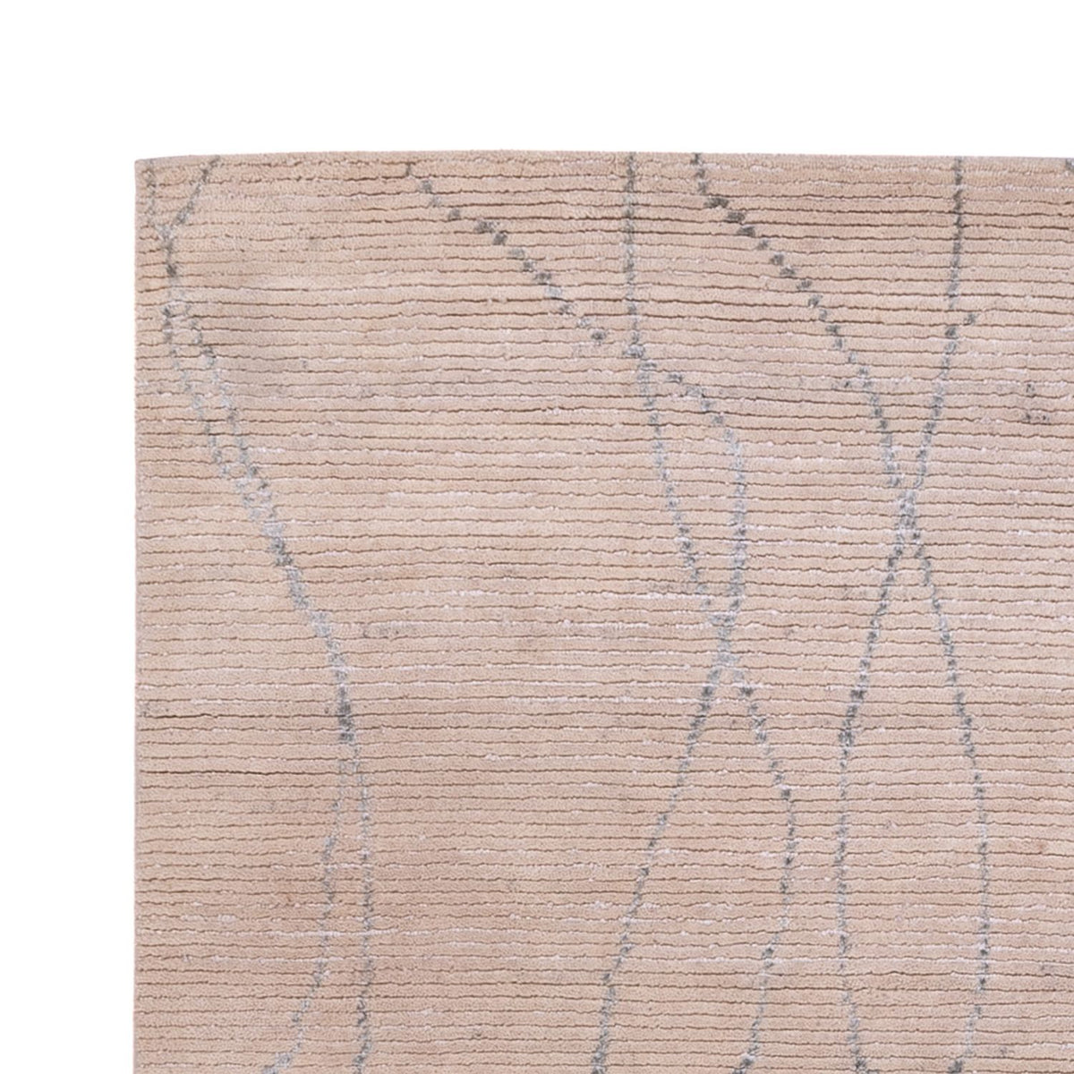 Designer Teppich 176x236cm - beige