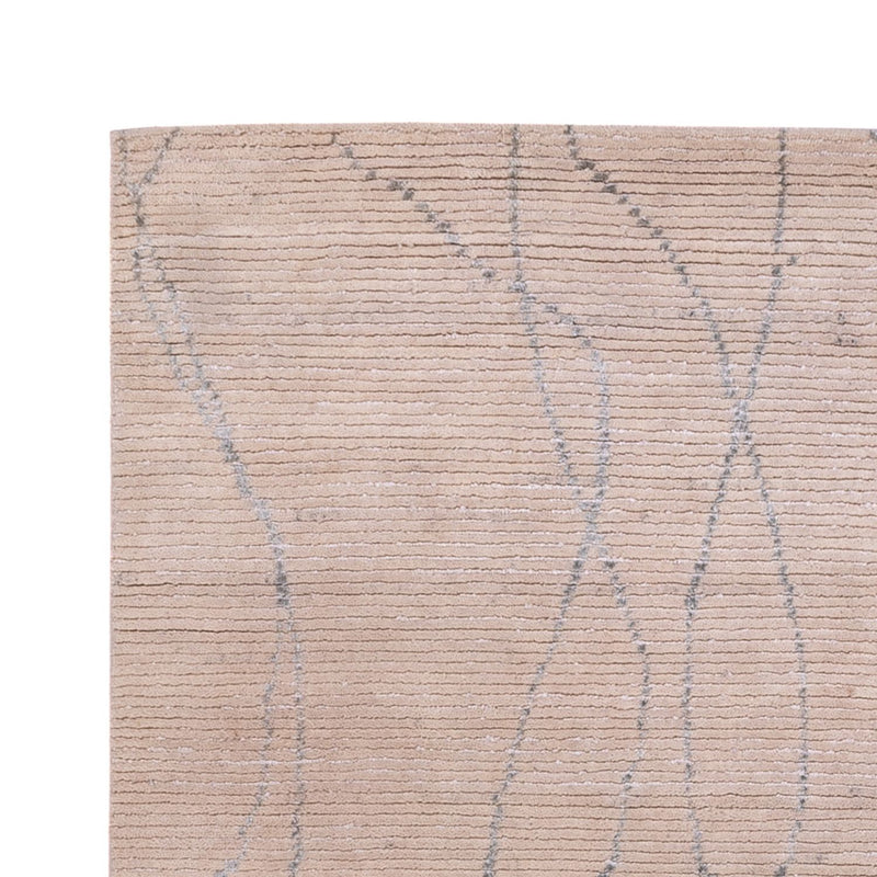 Designer Teppich 176x236cm - beige