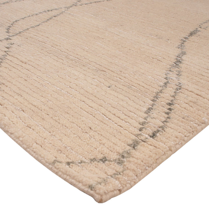 Designer Teppich 176x236cm - beige