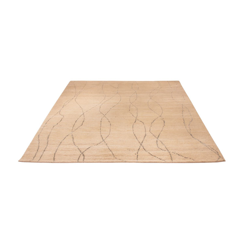 Designer Teppich 176x236cm - beige