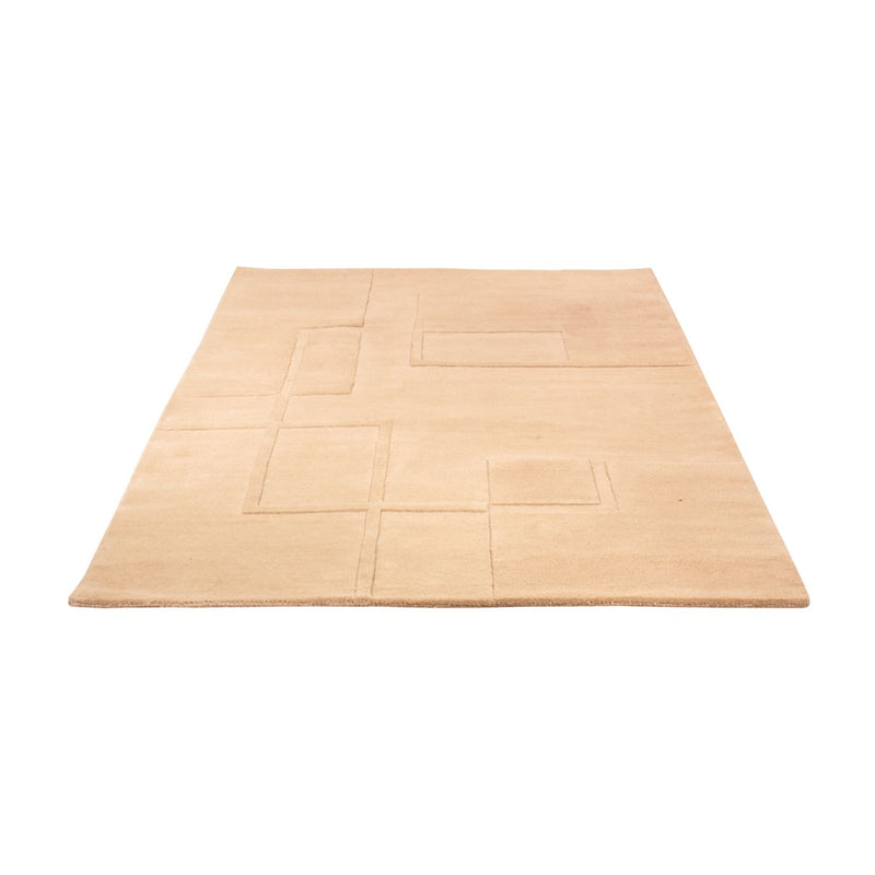Wollteppich 140x200cm - beige