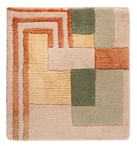 Designer Teppich 30x30cm - grün – product image