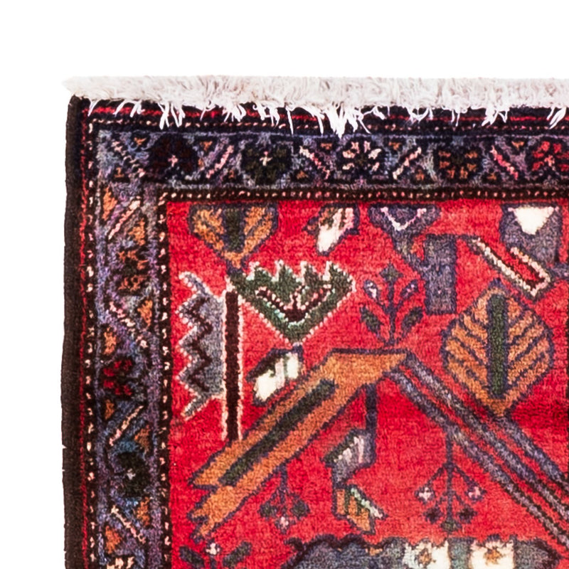 Sarough Teppich 89x99cm - Perserteppich - rot