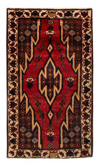 Hamadan Teppich 83x137cm - Perserteppich - rot – product image